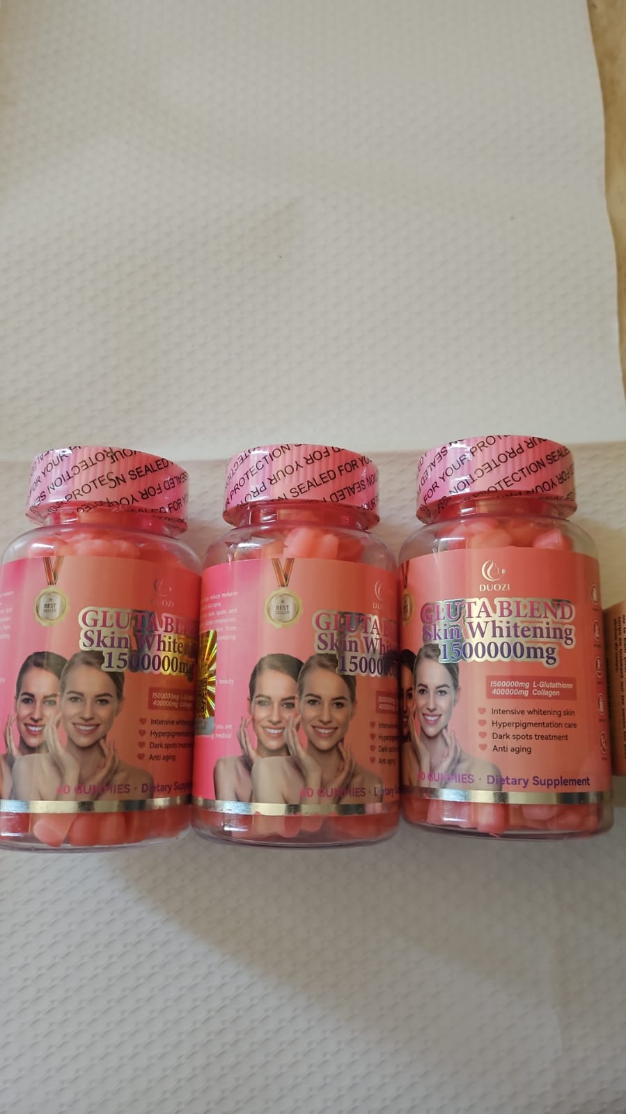 Duozi Gluta Blend Skin Whitening Gummies