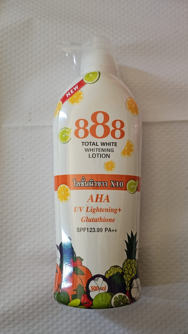 888 Total White AHA Whitening Lotion